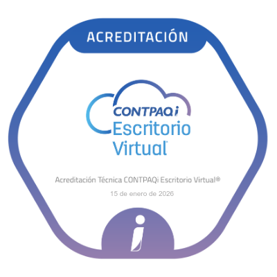 Acreditación técnica CONTPAQi Escritorio Virtual