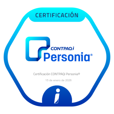 Certificación CONTPAQi Personia