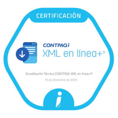 Acreditación técnica CONTPAQi XML en línea plus